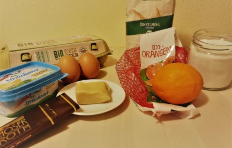 Marzipan Orangen Taler Zutaten
