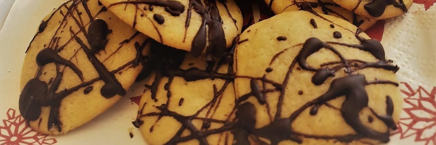 Marzipan Orangen Taler winterlich