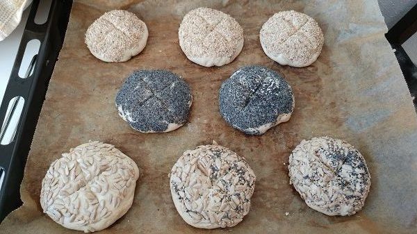 Die weltbesten Brötchen – vor dem Backen
