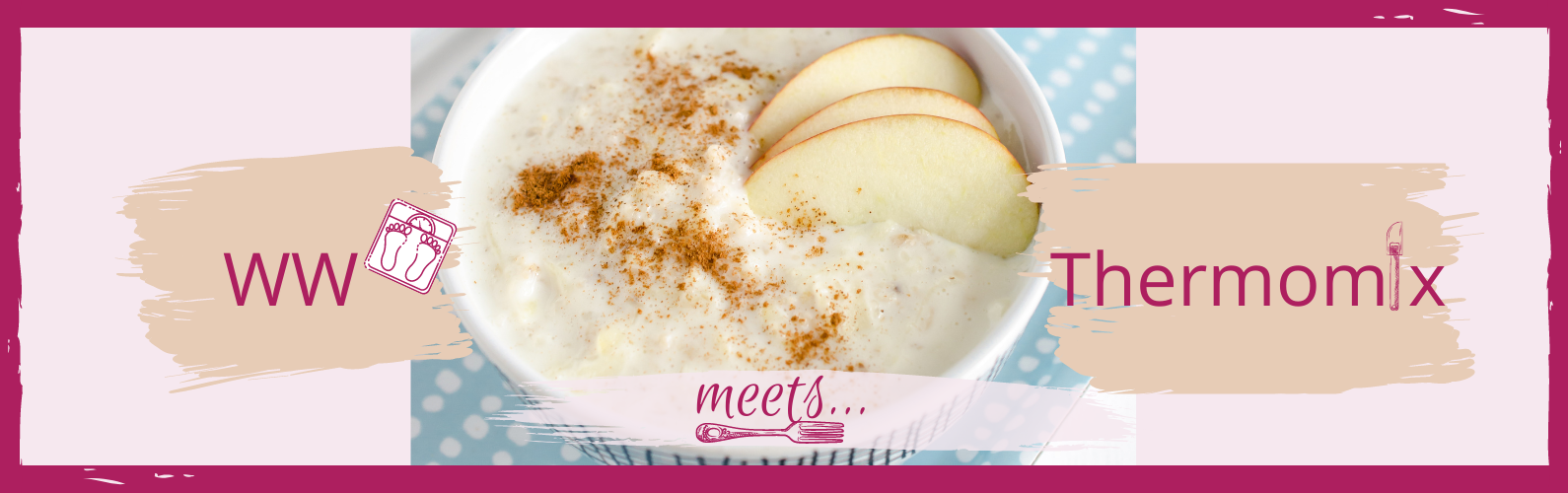 Cremiges Apfel Porridge mit Honig und Zimt